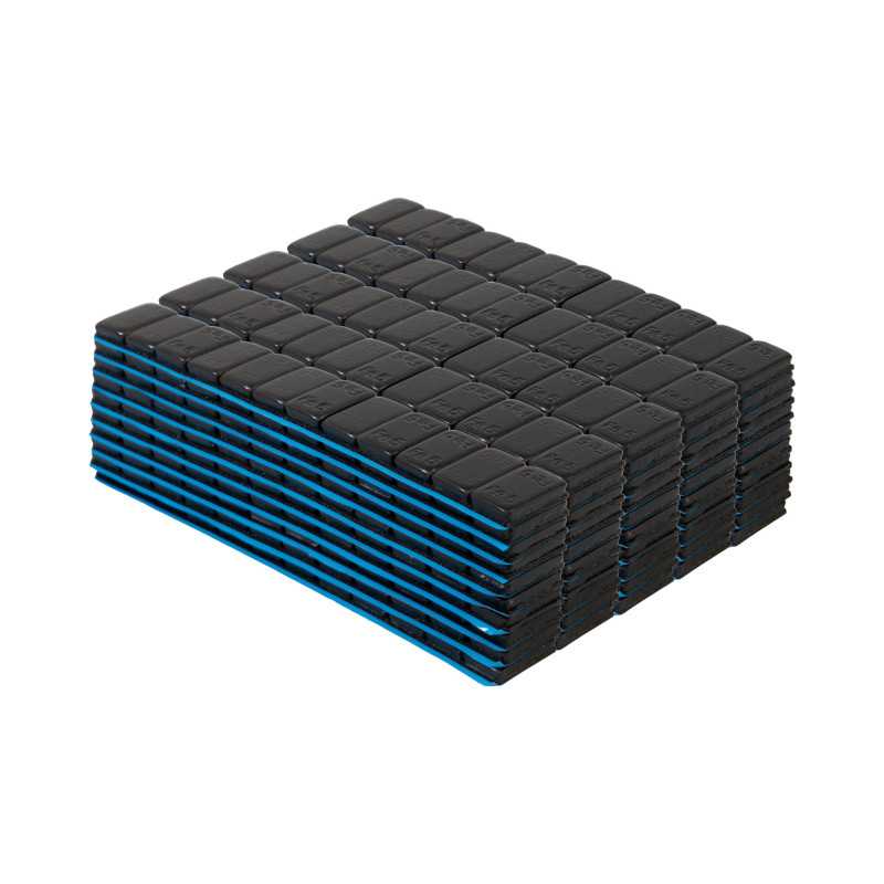 Klebewuchtgewichte 5 g 5×12 schwarz, 50 Stück – Piaskraft