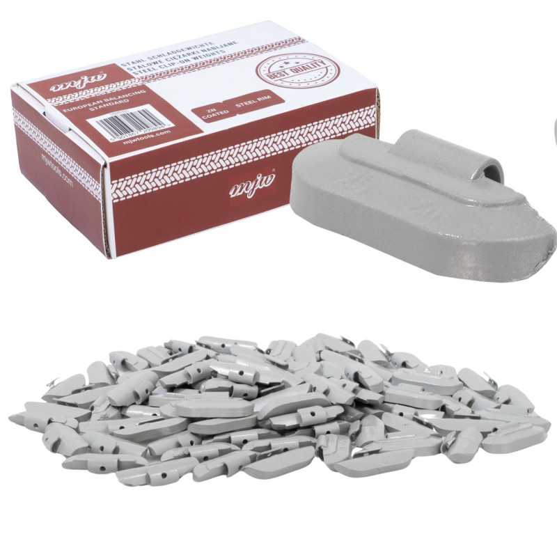25 g Zink-Auswuchtgewichte Stahlfelgen, 100 Stück | Piaskraft