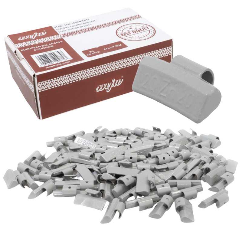 20 g Zink-Auswuchtgewichte für Aluminiumfelgen, 100 Stück, polyurethanbeschichtet | Piaskraft