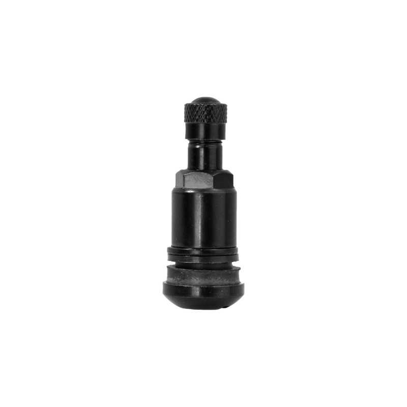 TR 525 Ventil mit langer Mutter EV-42-N2 schwarz lackiert |Piaskraft