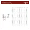 MJW 1/2" 6-Kant Schlagaufsatz lang 8 mm – Stecknuss für Schlagschrauber | Piaskraft