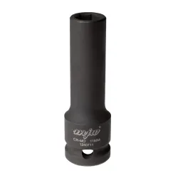 MJW 1/2" 6-Kant Schlagaufsatz lang 11 mm – Stecknuss für Schlagschrauber | Piaskraft