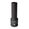 MJW 1/2" 6-Kant Schlagaufsatz lang 11 mm – Stecknuss für Schlagschrauber | Piaskraft