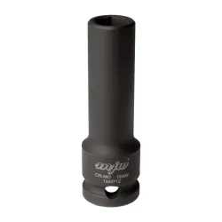 MJW 1/2" 6-Kant Schlagaufsatz lang 12 mm – Impactnuss für Schlagschrauber | Piaskraft