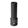MJW 1/2" 6-Kant Schlagaufsatz lang 13 mm – Stecknuss für Schlagschrauber | Piaskraft