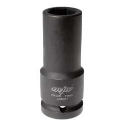 MJW 3/4" 6-Kant Schlagaufsatz lang 21 mm – Stecknuss für Schlagschrauber | Piaskraft