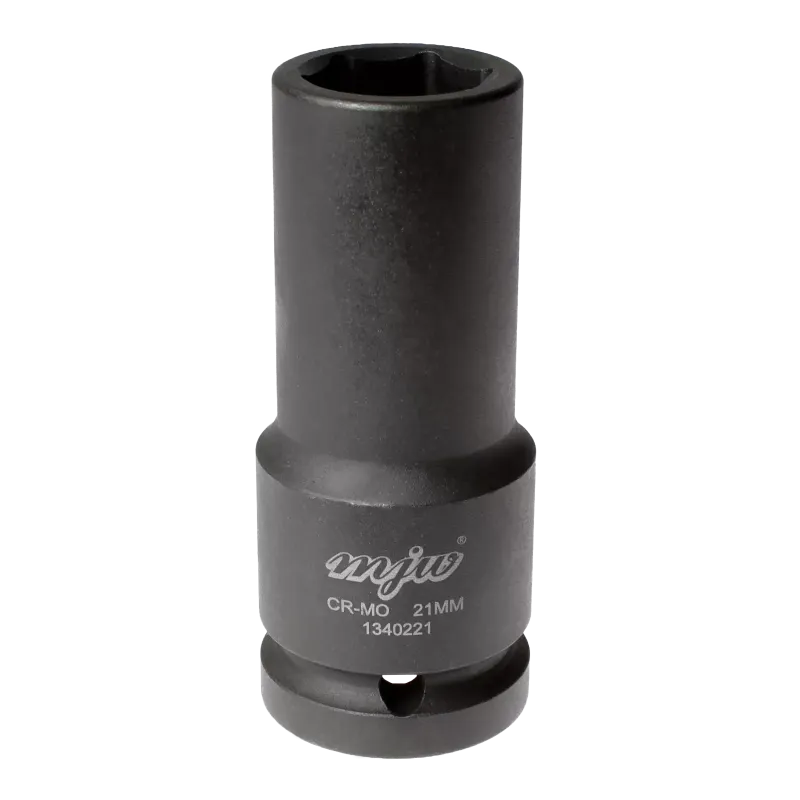 MJW 3/4" 6-Kant Schlagaufsatz lang 21 mm – Stecknuss für Schlagschrauber | Piaskraft
