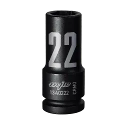 MJW 3/4" 6-Kant Schlagaufsatz lang 22 mm – Stecknuss für Schlagschrauber | Piaskraft