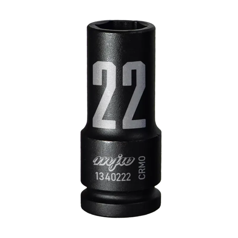 MJW 3/4" 6-Kant Schlagaufsatz lang 22 mm – Stecknuss für Schlagschrauber | Piaskraft