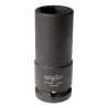MJW 3/4" 6-Kant Schlagaufsatz lang 24 mm – Stecknuss für Schlagschrauber | Piaskraft