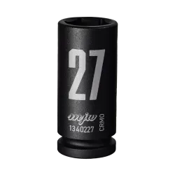 MJW 3/4" 6-kant Schlagaufsatz lang 27 mm – Stecknuss für Schlagschrauber | Piaskraft