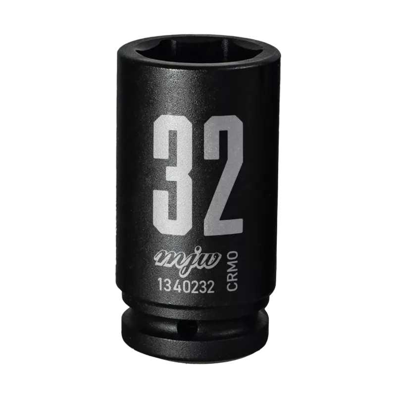 MJW 3/4" 6-Kant Schlagaufsatz lang 32 mm – Stecknuss für Schlagschrauber | Piaskraft
