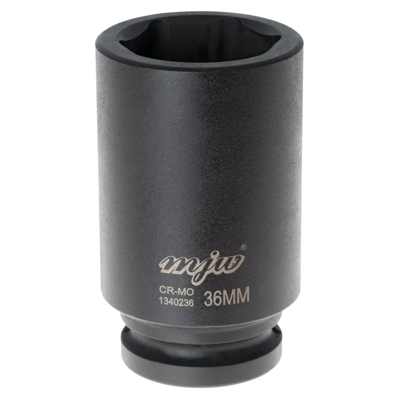 MJW 3/4" 6-Kant Schlagaufsatz lang 36 mm – Stecknuss für Schlagschrauber | Piaskraft