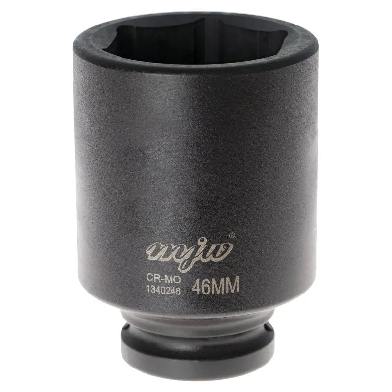 3/4" 6-Kant Schlagaufsatz lang 46 mm – Stecknuss für Schlagschrauber | Piaskraft