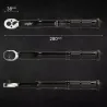 MJW 1/4'' Drehmomentschlüssel – 2–24 Nm, schwarz | Piaskraft