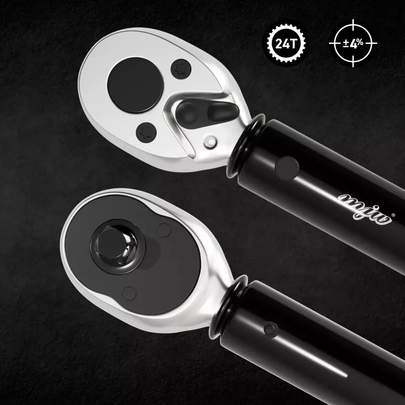 MJW 3/8'' Drehmomentschlüssel – 19–110 Nm, schwarz | Piaskraft