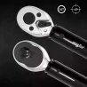 MJW 3/8'' Drehmomentschlüssel – 19–110 Nm, schwarz | Piaskraft