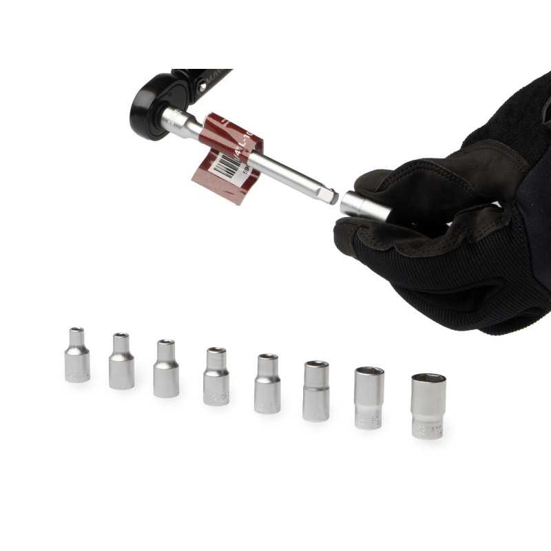 MJW Drehmomentschlüssel 1/4'' 2–24 Nm Fahrradsteckschlüsselsatz | Piaskraft