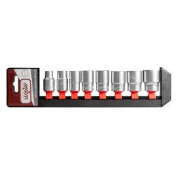 MJW 1/2'' 6-Winkel-Steckschlüsselsatz – 8-tlg. Satz | Piaskraft