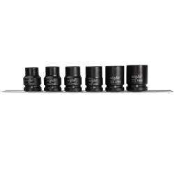 MJW 3/4″ Nuss-Satz 6-kant 17–30 mm (CrMo) – auf Schiene