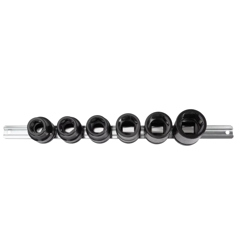 MJW 3/4″ Nuss-Satz 6-kant 17–30 mm (CrMo) – auf Schiene