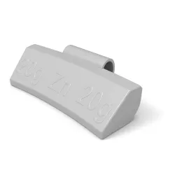 20 g Zink-Auswuchtgewichte für Aluminiumfelgen, 100 Stück, polyurethanbeschichtet | Piaskraft