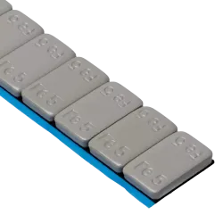 Klebewuchtgewichte 12×5 g beschichtet für Alufelgen, 100 Stück | Piaskraft