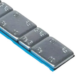 Zink-Klebegewichte 4×(5 g + 10 g), 100 Stück | Piaskraft
