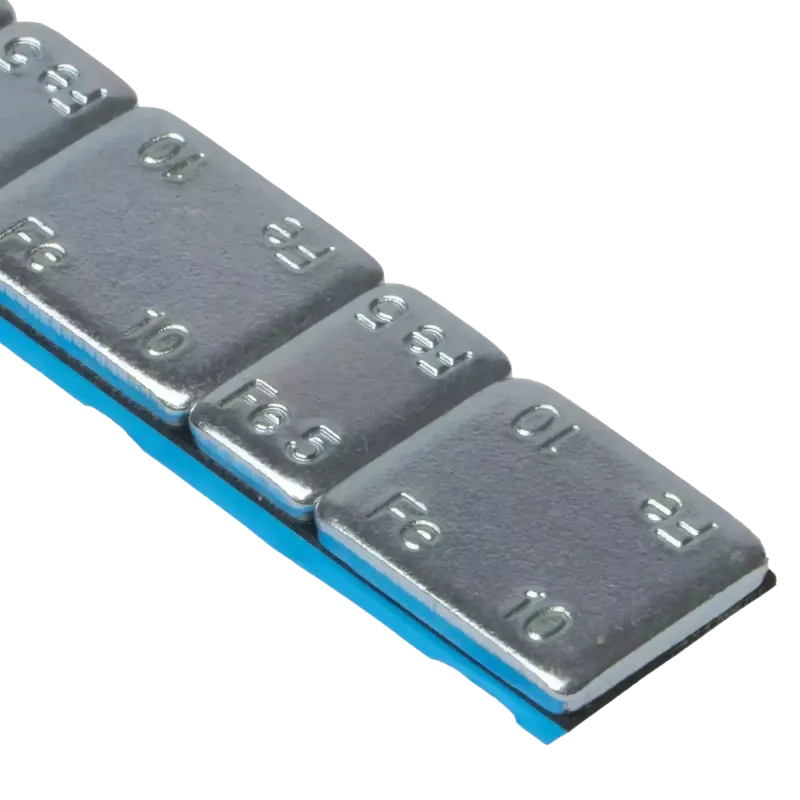 Zink-Klebegewichte 4×(5 g + 10 g), 100 Stück | Piaskraft