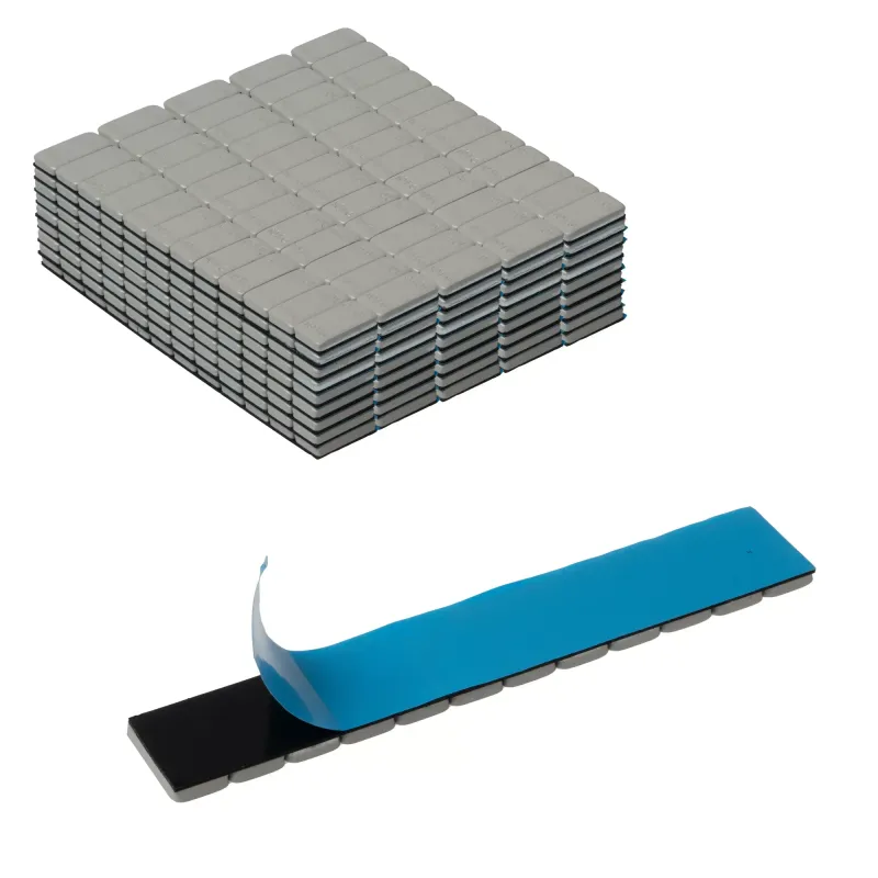 Klebegewichte SUV Offroad 10 g 10x12 mm, 50 Stück | Piaskraft
