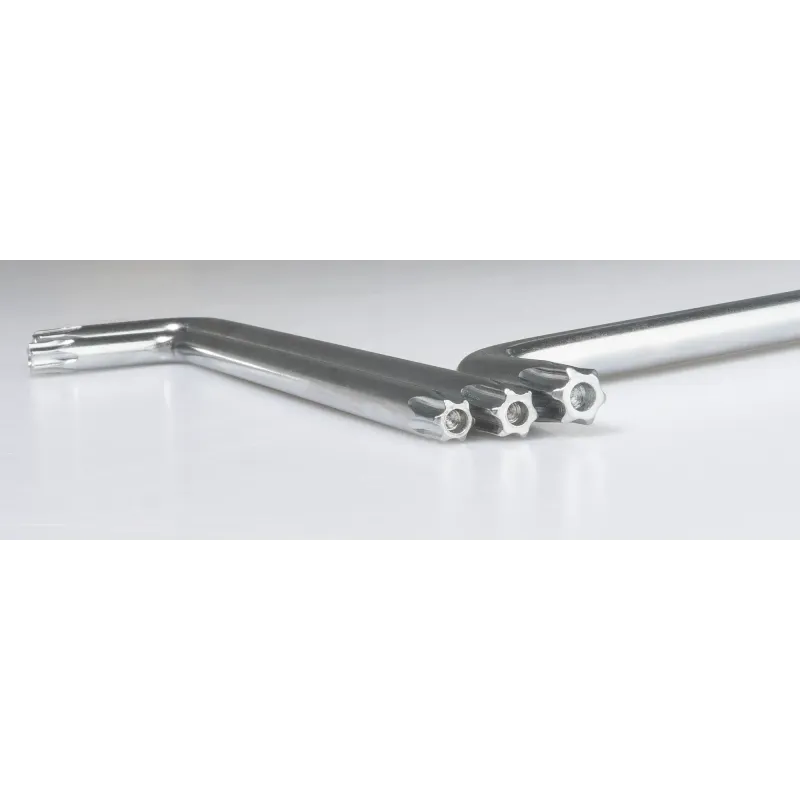 MJW TORX-Inbusschrauben doppelseitig Satz 9-tlg | Piaskraft