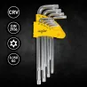 MJW TORX-Inbusschrauben doppelseitig Satz 9-tlg | Piaskraft