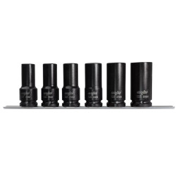 MJW 3/4″ Schlagschrauber-Nuss-Set lang 17–30 mm (6-tlg) | Piaskraft