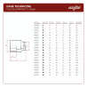 MJW 1/2" 6-Kant Schlagaufsatz lang 16 mm – Stecknuss für Schlagschrauber | Piaskraft