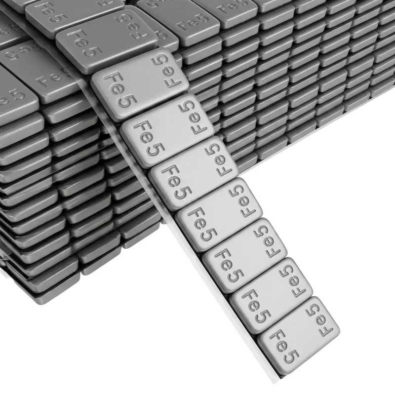 Klebe-Auswuchtgewichte 5 g Clear Tape | 100 Stück