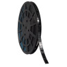 MJW Klebegewichte Schwarz 1200 × 5 g Slim für Alufelgen