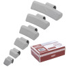 Zink-Schlaggewichte für Alufelgen 5–30 g | 150 Stück