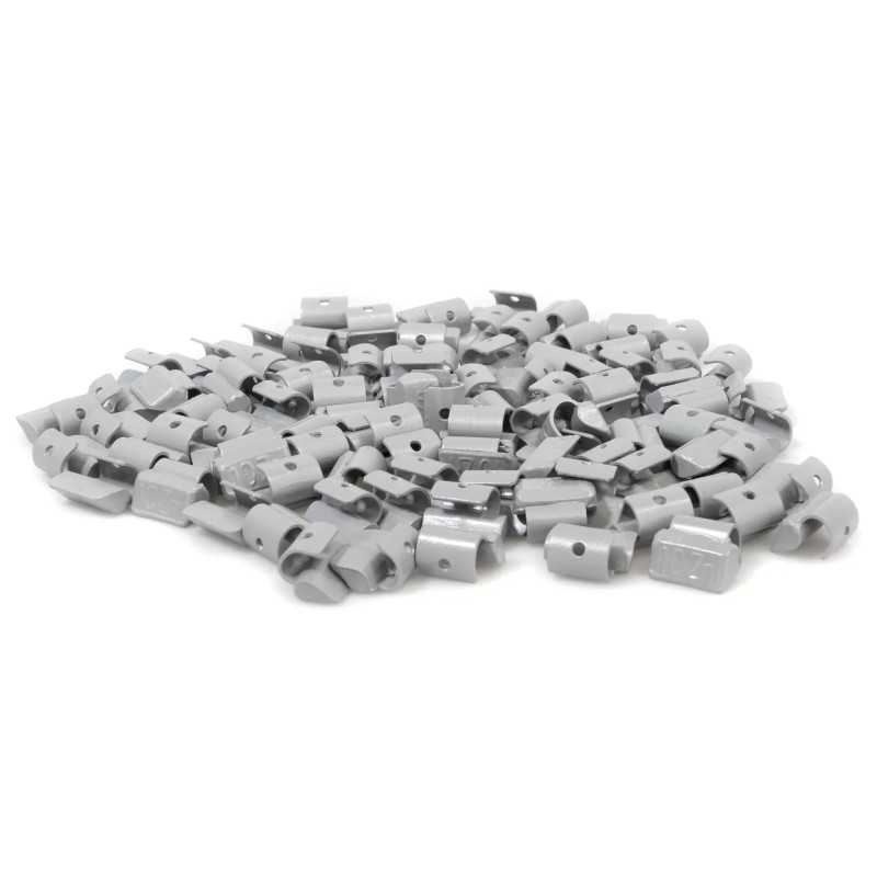 MJW Zink-Schlaggewichte Alufelgen 5–25 g, 500 Stück
