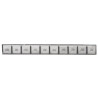 MJW LKW-Klebegewichte Blei 10 × 20 g, 20 Streifen