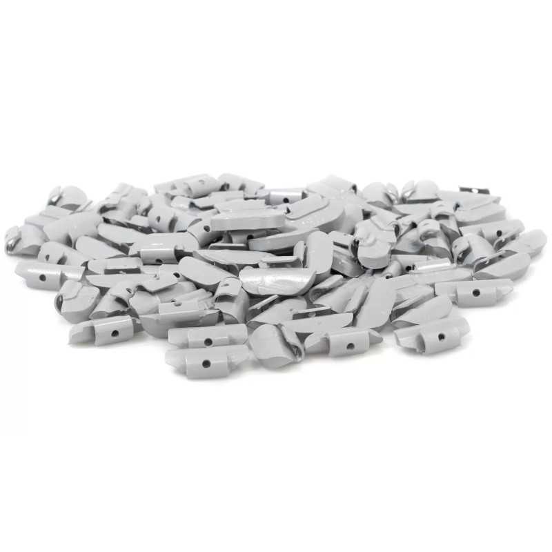 MJW Beschichtete Zink-Schlaggewichte 5–25 g, 500 Stück
